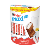 Buy Kinder Maxi Milk Chocolate Bar - 231G in Saudi Arabia