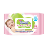 Buy Babyjoy Wet Wipes Alcohol Free - 76 count in Saudi Arabia