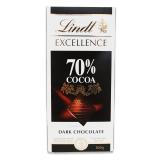 Buy Lindt Excellence Dark Chocolate 70% Cocoa - 100G in Saudi Arabia