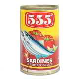اشتري 555 سردين نكهة حاره - 155 غرام في السعودية