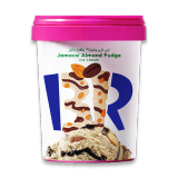 Buy Baskin Robbins Jamoca Almond Fudge Ice Cream - 1L in Saudi Arabia