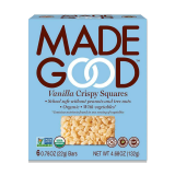 Buy MadeGood Crispy Squares Organic Vanilla - 4.68Z in Saudi Arabia
