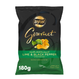 Buy Lays Gourmet Lemon & Black Pepper - 180G in Saudi Arabia