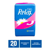 Relax Extra Large Pads-20 Count Relax Extra Large Pads-20 Count
