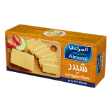 Buy Almarai Cheddar Processed Cheese Full Fat - 454G in Saudi Arabia