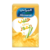 Buy Almarai Milk Nijoom Banana Flavored Long Life - 18 x 150 Ml in Saudi Arabia