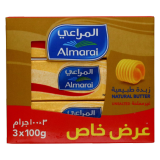 اشتري نادك زبدة طبيعية غير مملحة - 3×100 غرام في السعودية