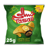 Buy Tasali Cumin Lemon Chips - 12×23G in Saudi Arabia