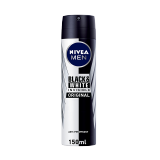 Buy Nivea Men Invisible For Black & White Antiperspirant Spray - 200 Ml in Saudi Arabia