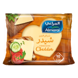 Buy Almarai Cheddar Cheese Slices Burger - 400G in Saudi Arabia