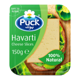 Buy Puck Havarti Cheese Slice - 150G in Saudi Arabia