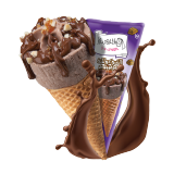 Buy Kwality Ice Cream Chocolate Cone - 150Ml in Saudi Arabia
