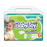 Buy Babyjoy Diapers  |Mega Pack | Size 6 | Weight 16+ Kg - 38 Diapers in Saudi Arabia
