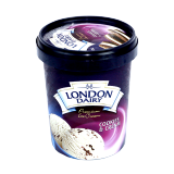 Buy London Dairy Ice Cream Cookie & Cream - 1L in Saudi Arabia