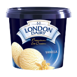 Buy London Dairy Ice Cream Vanilla Flavor - 1L in Saudi Arabia