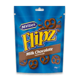 Buy Mcvitie's Flipz Milk Chocolate Pretzel - 90G in Saudi Arabia