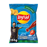 Buy Lays Tomato Ketchup Potato Chips - 54G in Saudi Arabia