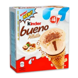 Buy Kinder Bueno White Ice Cream Cone - 360G in Saudi Arabia