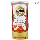 اشتري Biona Maple Agave Syrup Squeezy Organic - 350G في السعودية