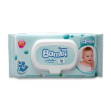 Buy Bambi Wet Wipes - 56 count in Saudi Arabia