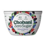 Buy Chobani Zero Sugar Mixed Berry Yogurt - 5.3Z in Saudi Arabia