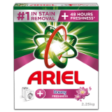 Buy Ariel LS Anti-Bacterial Detergent sented with Downy - 2.25Kg in Saudi Arabia