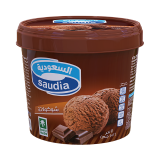 Buy Saudia Chocolate Ice Cream - 1L in Saudi Arabia