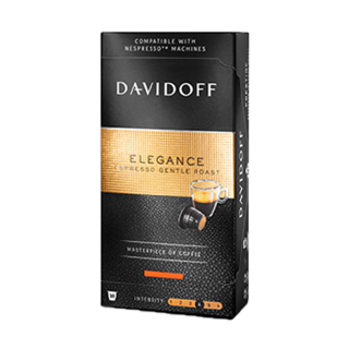 Buy Davidoff Espresso Ristretto Coffee Capsules Dark And Chocolatey - 10PCS in Saudi Arabia