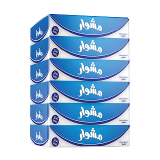 Buy Mouchoir Facial Tissue - 6×100 Tissue in Saudi Arabia