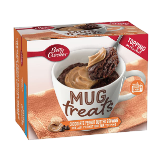 اشتري بيتي كروكر Mug Treat Chocolate and Penut Butter - 204G في السعودية