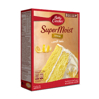 Buy Betty Crocker Cake mix Lemon - 500G in Saudi Arabia