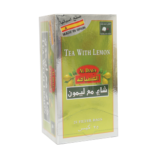 Buy Al Diafa Tea with Lemon - 25 Tea Bags in Saudi Arabia