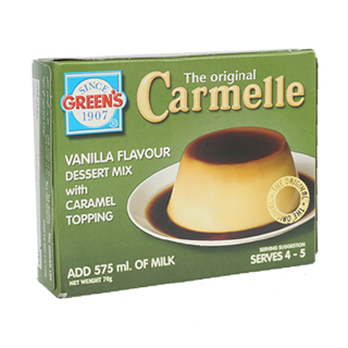 اشتري جرينز كريم كراميل مع طبقة كارميل -  12 × 70 غرام في السعودية