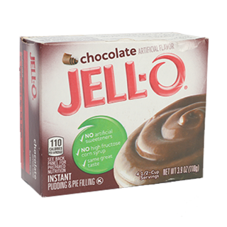 Buy Jello Chocolate Instant Pudding - 3.9Z in Saudi Arabia