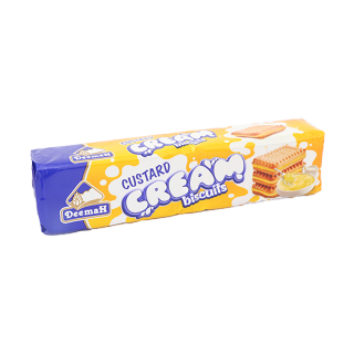 Buy Deemah Custard Cream Biscuit - 80G in Saudi Arabia