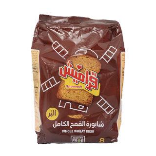 Buy GARAMEESH Whole Wheat Rusk - 375G in Saudi Arabia