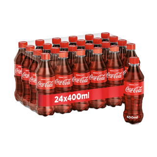 Buy Coca Cola Plastic Bottle - 400Ml in Saudi Arabia