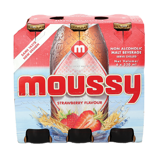 اشتري موسي شراب شعير بنكهة الفراولة - 24 × 330 مل في السعودية