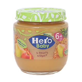 اشتري Hero Baby 3 Fruits food - 125G في السعودية