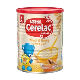 Buy Nestle Cerelac Infant Cereal Wheat & Honey - 400G in Saudi Arabia