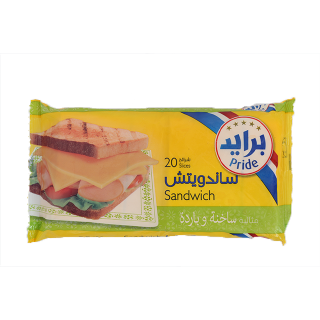 اشتري برايد جبنة شرائح للساندوتش - 400 غرام في السعودية