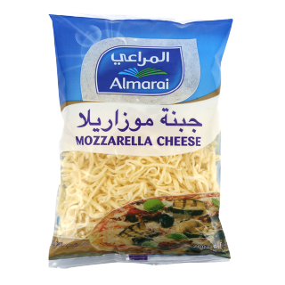 Buy Almarai Mozzarella Cheese Shredded Full Fat - 200G in Saudi Arabia