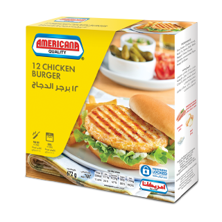 Buy Americana Breaded Chicken Burger - 840G in Saudi Arabia