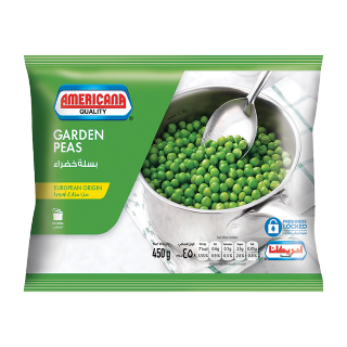 Buy Americana Frozen Garden Peas - 450G in Saudi Arabia