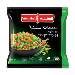 Buy Sunbulah Mixed Vegetables - 400G in Saudi Arabia