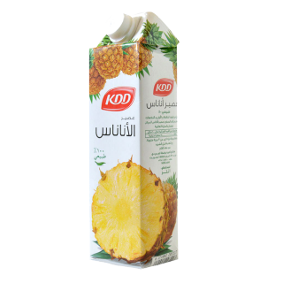 Buy KDD Pineapple Juice - 12 x 1L in Saudi Arabia