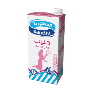 Buy Saudia Milk Skim - 1L in Saudi Arabia