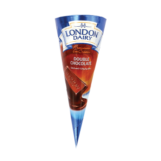 Buy London Dairy Double Chocolate Ice Cream - 140Ml in Saudi Arabia