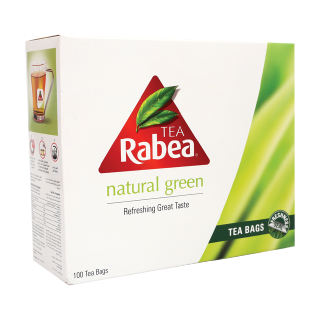 Buy Al Rabie Natural Green Tea Bags - 100PCS in Saudi Arabia