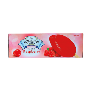 Buy London Dairy Raspberry Sorbets Ice Cream - 110Ml in Saudi Arabia